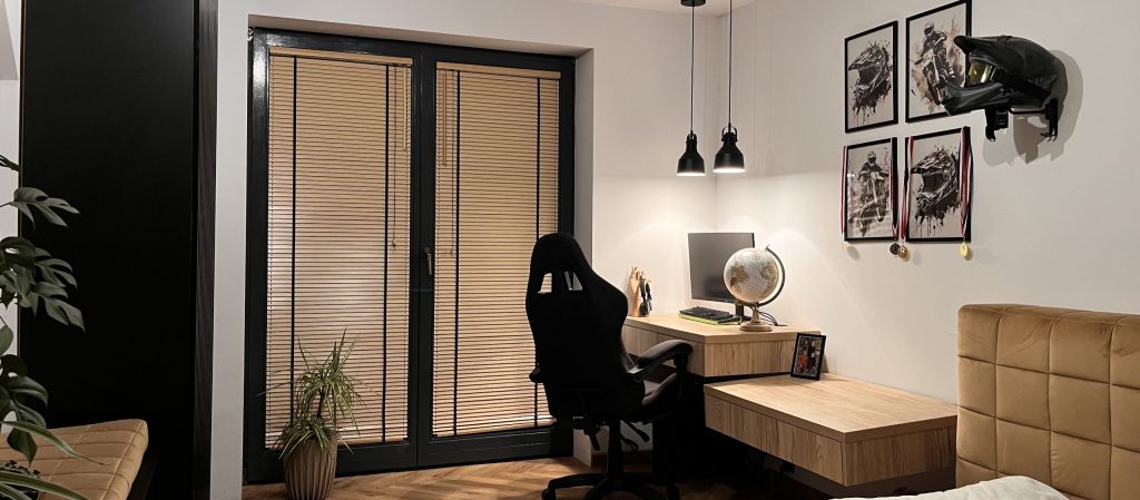 Żaluzje na okna balkonowe Sun Protect